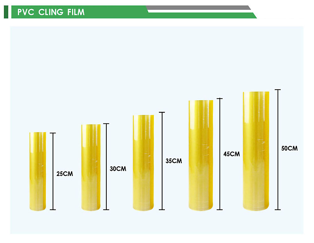 Especificación de película adhesiva de PVC